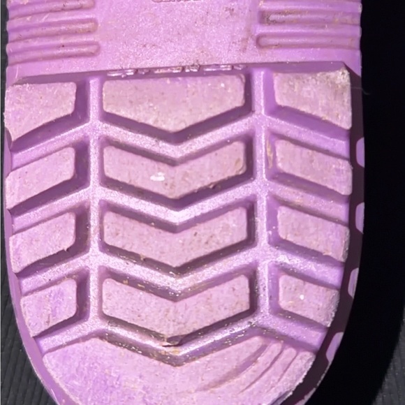 Vibrant Pink Kids' Rain Boots - Picture 3 of 3